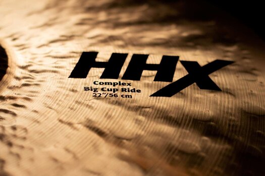 Ride Cymbal Sabian HHX Complex Big Cup 22" Ride Cymbal - 5
