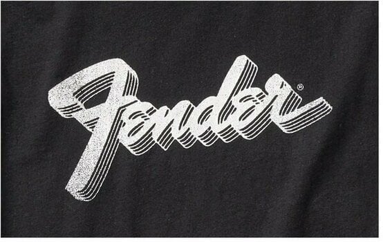 T-shirt Fender 3D Logo T-Shirt Black M - 2