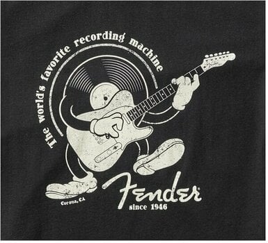 T-shirt Fender Recording Machine Black 2XL T-shirt - 2