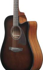 guitarra eletroacústica Ibanez AAD51CE-DVS Dark Violin Sunburst guitarra eletroacústica - 5