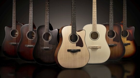 guitarra eletroacústica Ibanez AAD51LCE-DVS Dark Violin Sunburst guitarra eletroacústica - 15