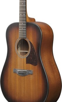 guitarra eletroacústica Ibanez AAD54E-OMH Mahogany Sunburst guitarra eletroacústica - 6