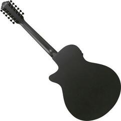 12-string Acoustic-electric Guitar Ibanez AEG1221-BOT Black Out 12-string Acoustic-electric Guitar - 1