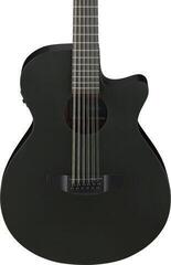 12-string Acoustic-electric Guitar Ibanez AEG1221-BOT Black Out 12-string Acoustic-electric Guitar - 3