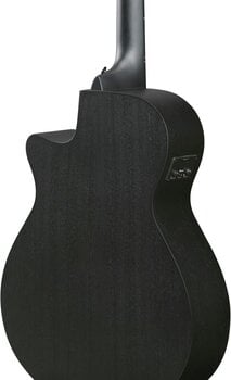 electro-acoustic guitar Ibanez AEG621-BOT Black Out electro-acoustic guitar - 7