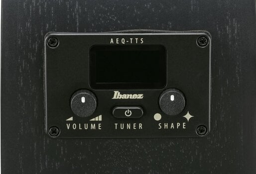 electro-acoustic guitar Ibanez AEG621-BOT Black Out electro-acoustic guitar - 10