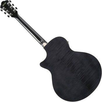 electro-acoustic guitar Ibanez AE170-TBK Transparent Black electro-acoustic guitar - 2