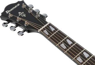 electro-acoustic guitar Ibanez AE170-TBK Transparent Black electro-acoustic guitar - 7