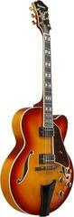 Halvakustisk guitar Ibanez AF115-AWB Aged Whiskey Burst Halvakustisk guitar - 2