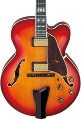 Halvakustisk guitar Ibanez AF115-AWB Aged Whiskey Burst Halvakustisk guitar - 3