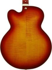 Halvakustisk guitar Ibanez AF115-AWB Aged Whiskey Burst Halvakustisk guitar - 4