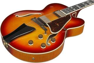 Halvakustisk guitar Ibanez AF115-AWB Aged Whiskey Burst Halvakustisk guitar - 5