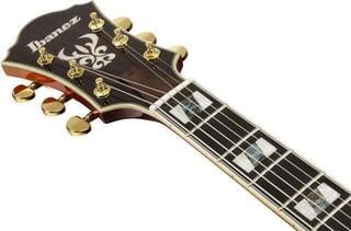 Halvakustisk guitar Ibanez AF115-AWB Aged Whiskey Burst Halvakustisk guitar - 7
