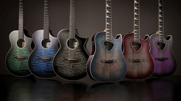 guitarra eletroacústica Ibanez ALT50FA-BDB Blue Doom Burst guitarra eletroacústica - 14