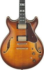 Semi-Acoustic Guitar Ibanez AM153FM-ATT Antique Tobacco Burst Semi-Acoustic Guitar - 3