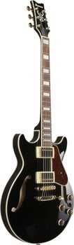Semi-Acoustic Guitar Ibanez AM73G-BK Black Semi-Acoustic Guitar - 3