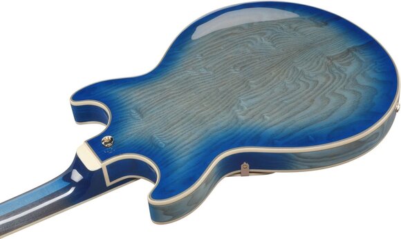 Polu-akustična gitara Ibanez AM93QA-JBB Jet Blue Burst Polu-akustična gitara - 7