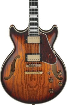 Polu-akustična gitara Ibanez AM93QA-VVH Vintage Violin Polu-akustična gitara - 4