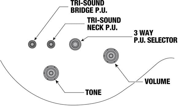 Polu-akustična gitara Ibanez AR520HME-NT Natural Polu-akustična gitara - 11