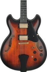 Джаз китара Ibanez ASH300-TBC Tobacco Brown Джаз китара - 3