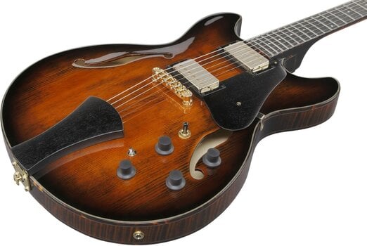 Semi-Acoustic Guitar Ibanez ASH300-TBC Tobacco Brown Semi-Acoustic Guitar - 6