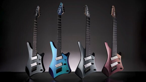 Multiscale electric guitar Ibanez A527-IPT Iron Pewter Multiscale electric guitar - 19