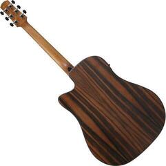 guitarra eletroacústica Ibanez AAD70CE-TBN Transparent Charcoal Burst guitarra eletroacústica - 1