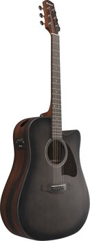 electro-acoustic guitar Ibanez AAD70CE-TBN Transparent Charcoal Burst electro-acoustic guitar - 3