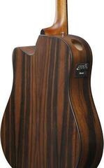 guitarra eletroacústica Ibanez AAD70CE-TBN Transparent Charcoal Burst guitarra eletroacústica - 6