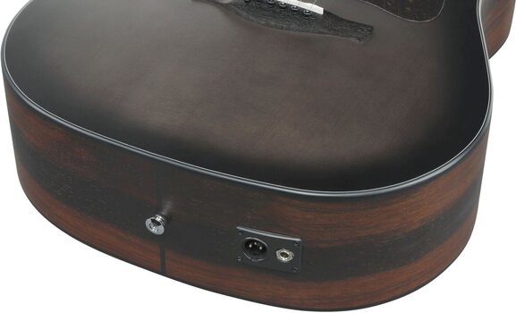 electro-acoustic guitar Ibanez AAD70CE-TBN Transparent Charcoal Burst electro-acoustic guitar - 11