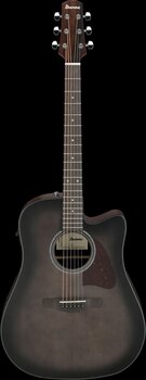 electro-acoustic guitar Ibanez AAD70CE-TBN Transparent Charcoal Burst electro-acoustic guitar - 14
