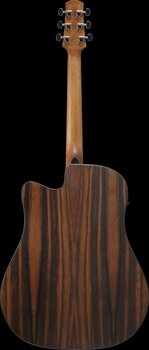 electro-acoustic guitar Ibanez AAD70CE-TBN Transparent Charcoal Burst electro-acoustic guitar - 15