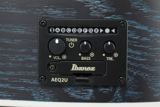 Guitalele Ibanez EWP16EWB-GAO Galaxy Aqua Open Pore Guitalele - 10