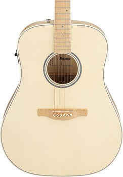 Elektroakustická kytara Dreadnought Ibanez AAD77M1E-OAW Open Pore Antique White Elektroakustická kytara Dreadnought - 5