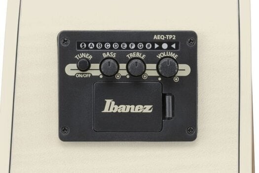 Elektroakustická kytara Dreadnought Ibanez AAD77M1E-OAW Open Pore Antique White Elektroakustická kytara Dreadnought - 10