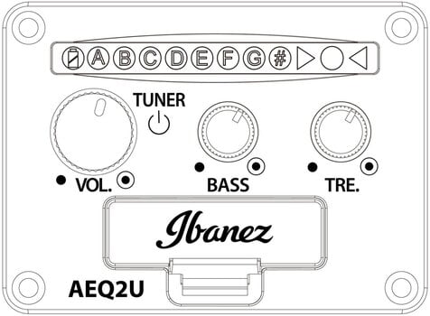 Гиталеле Ibanez EWP17M1E-SFO Soda Float Open Pore Гиталеле - 11