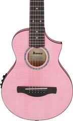 Guitalele Ibanez EWP17M2E-SMO Strawberry Milk Open Pore Guitalele - 3