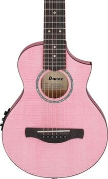 Гиталеле Ibanez EWP17M2E-SMO Strawberry Milk Open Pore Гиталеле - 4