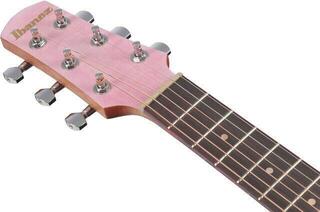 Guitalele Ibanez EWP17M2E-SMO Strawberry Milk Open Pore Guitalele - 7