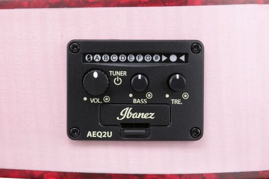 Гиталеле Ibanez EWP17M2E-SMO Strawberry Milk Open Pore Гиталеле - 10