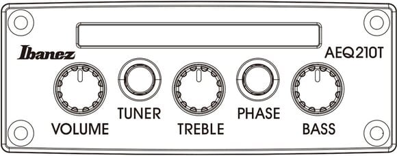 Chitară clasică cu preamplificare Ibanez GA35TCE-SRR 4/4 Sapphire Red Chitară clasică cu preamplificare - 12