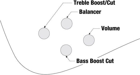 Elektrická baskytara Ibanez ICB720FM-CBS Cosmic Blue Starburst Elektrická baskytara - 11