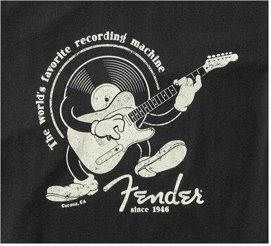 T-shirt Fender Recording Machine Black S T-shirt - 2