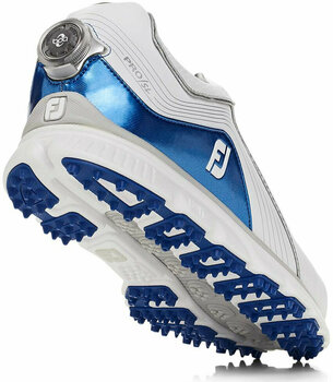 Chaussures de golf pour hommes Footjoy Pro SL BOA Blanc-Bleu 42,5 - 5