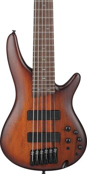 6-string Bassguitar Ibanez SR506A-MHL Mahogany Brown Burst Low Gloss 6-string Bassguitar - 4