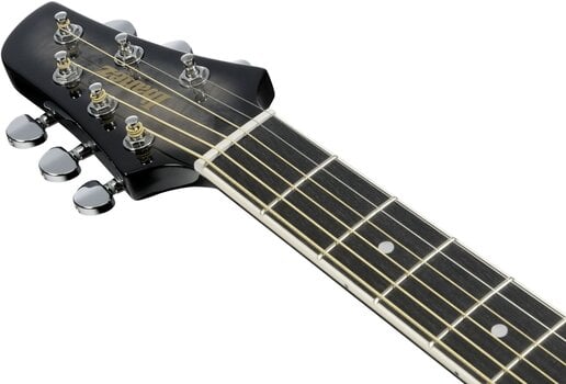 electro-acoustic guitar Ibanez TCY10PA-BKB Transparent Brown Black Burst electro-acoustic guitar - 8