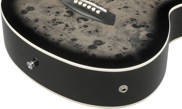 electro-acoustic guitar Ibanez TCY10PA-BKB Transparent Brown Black Burst electro-acoustic guitar - 11