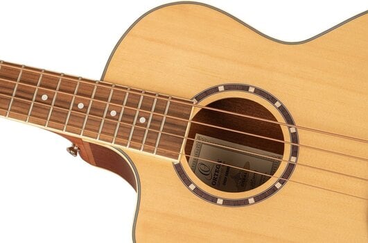 Acoustic Bassguitar Ortega D7CE-4-L Natural Acoustic Bassguitar - 10