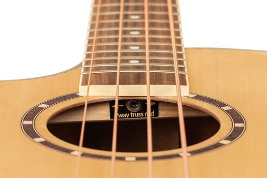 Acoustic Bassguitar Ortega D7CE-4-L Natural Acoustic Bassguitar - 13