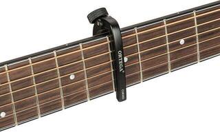 Capodaster voor gitaar met metalen snaren Ortega OCAPOPROCV-BK Black Capodaster voor gitaar met metalen snaren - 1